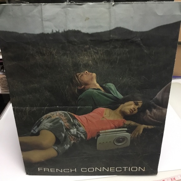 FWP FRENCH CONNECTION Paper Shopping Bag - Picture 2 of 4